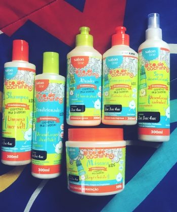 Linha #TodeCachinho Tratamento pra Divertir Salon Line